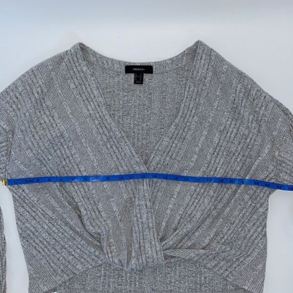 Forever 21 Grey Sweater Women’s Size 3X - Picture 5 of 7